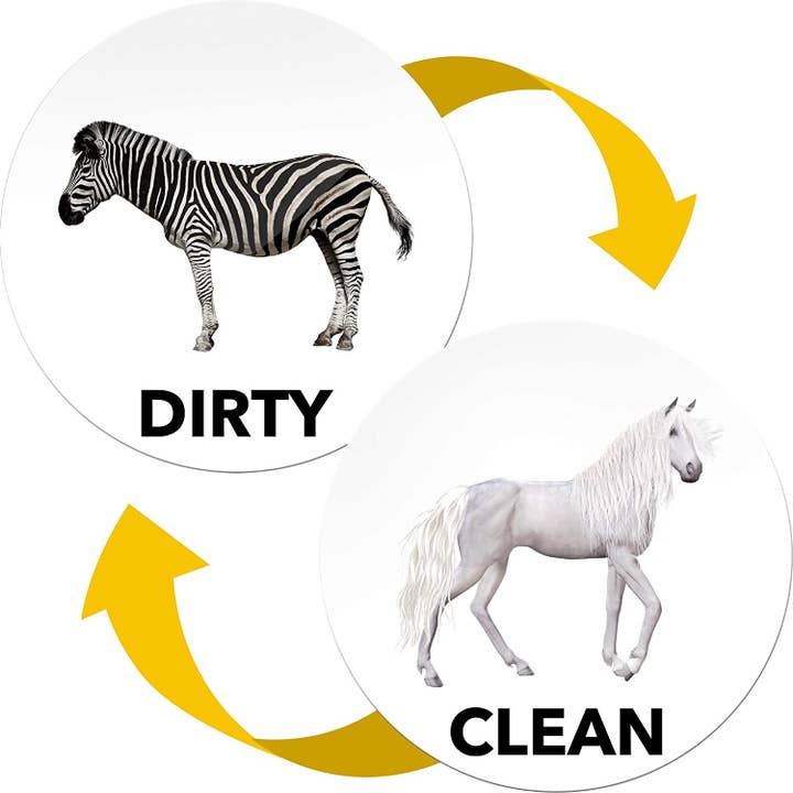 Indicador de limpeza e sujidade ímã da máquina de lavar louça por atacado de X-bet MAGNET