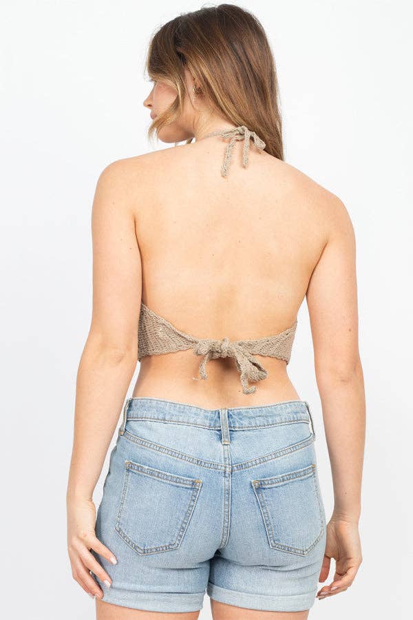 Lakhays Collection Inc. – wholesale Stickad topp - Dam – Rasta Flower Crochet Top5