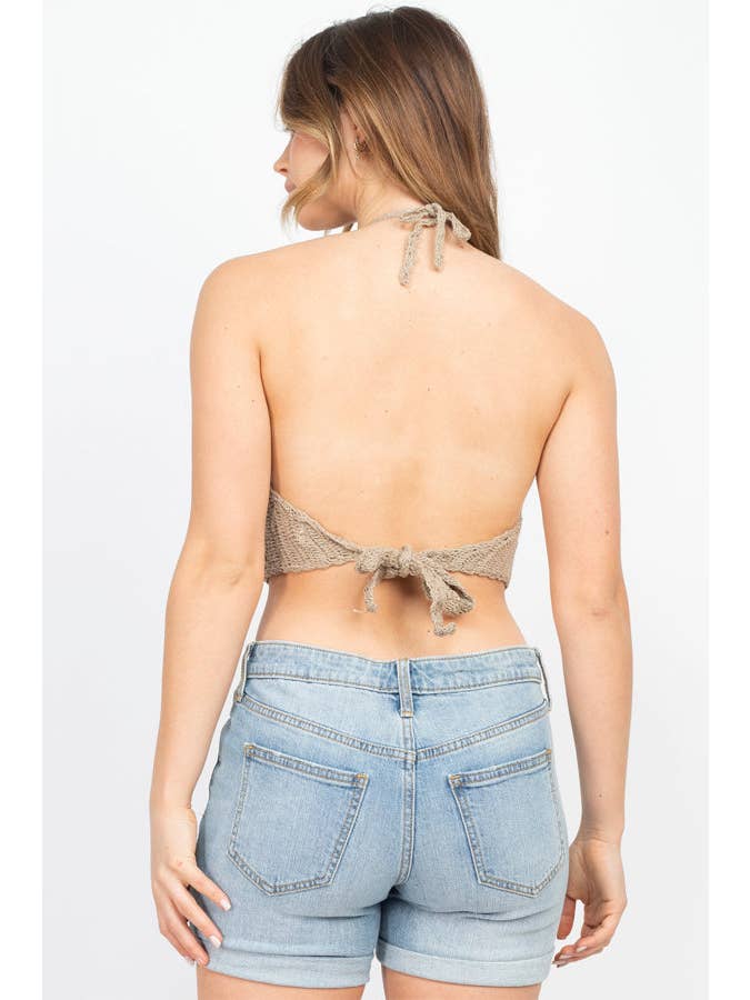 Lakhays Collection Inc. – wholesale Stickad topp - Dam – Rasta Flower Crochet Top5