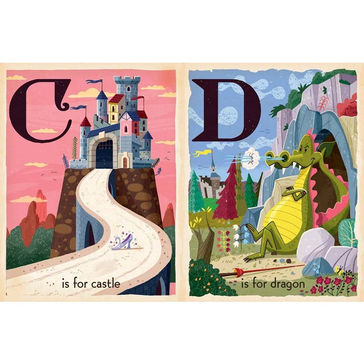 Gibbs Smith - Wholesale Book - Kids - F is for Fairy Tale: Alphabet board book