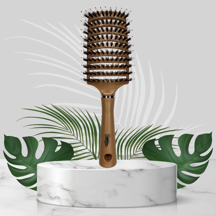 Tangled Hair Care - Wholesale Hair brush/comb - Dream Detangler™️ - Sunset Bronze Sensory