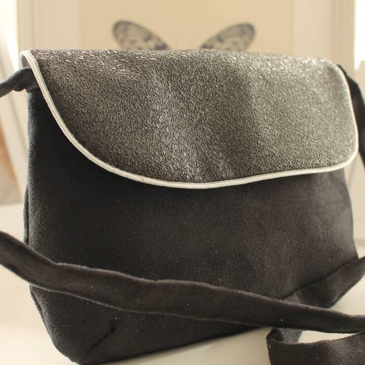 Anaé rock silver bag for wholesale by Sabrina Trefle