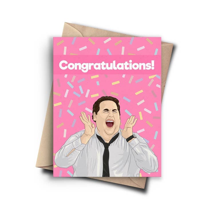 Funny Congratulations Card - Nieuwe babypaart voor wholesale door Pop Cult Paper