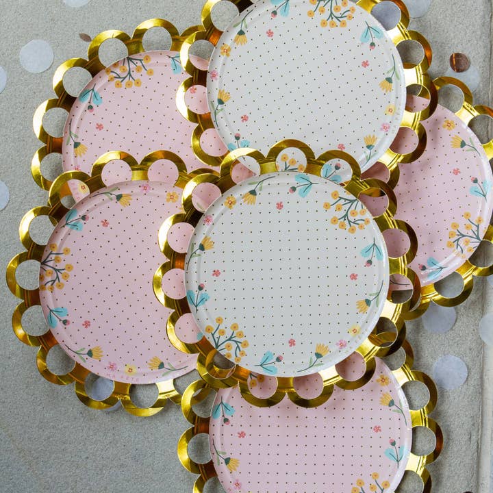 Ma FĂȘte - Wholesale Disposable Plate - Tea Party Dessert Plates1