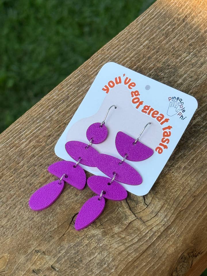 Geometrische Mismatched Moderne Statement Funky Oorbellen voor wholesale door Pineapple Phi