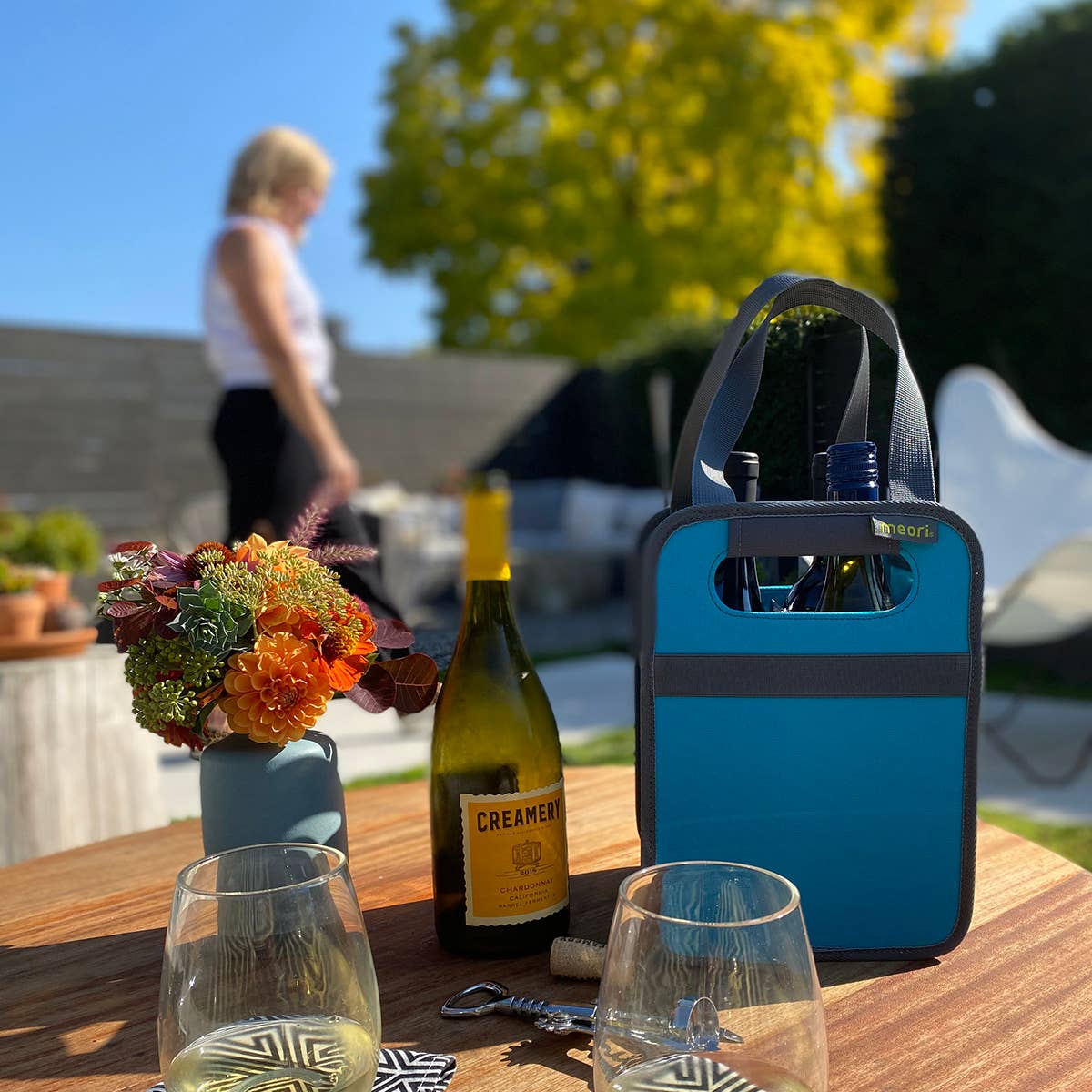 meori Inc – Großhandel Weintasche – Weintasche für 2 Flaschen, zusammenklappbar, wiederverwendbar14