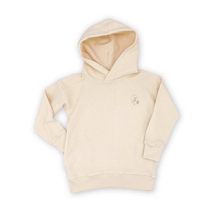 Ekologisk överdimensionerad hoodie i naturlig honungskaka för wholesale av luftabong