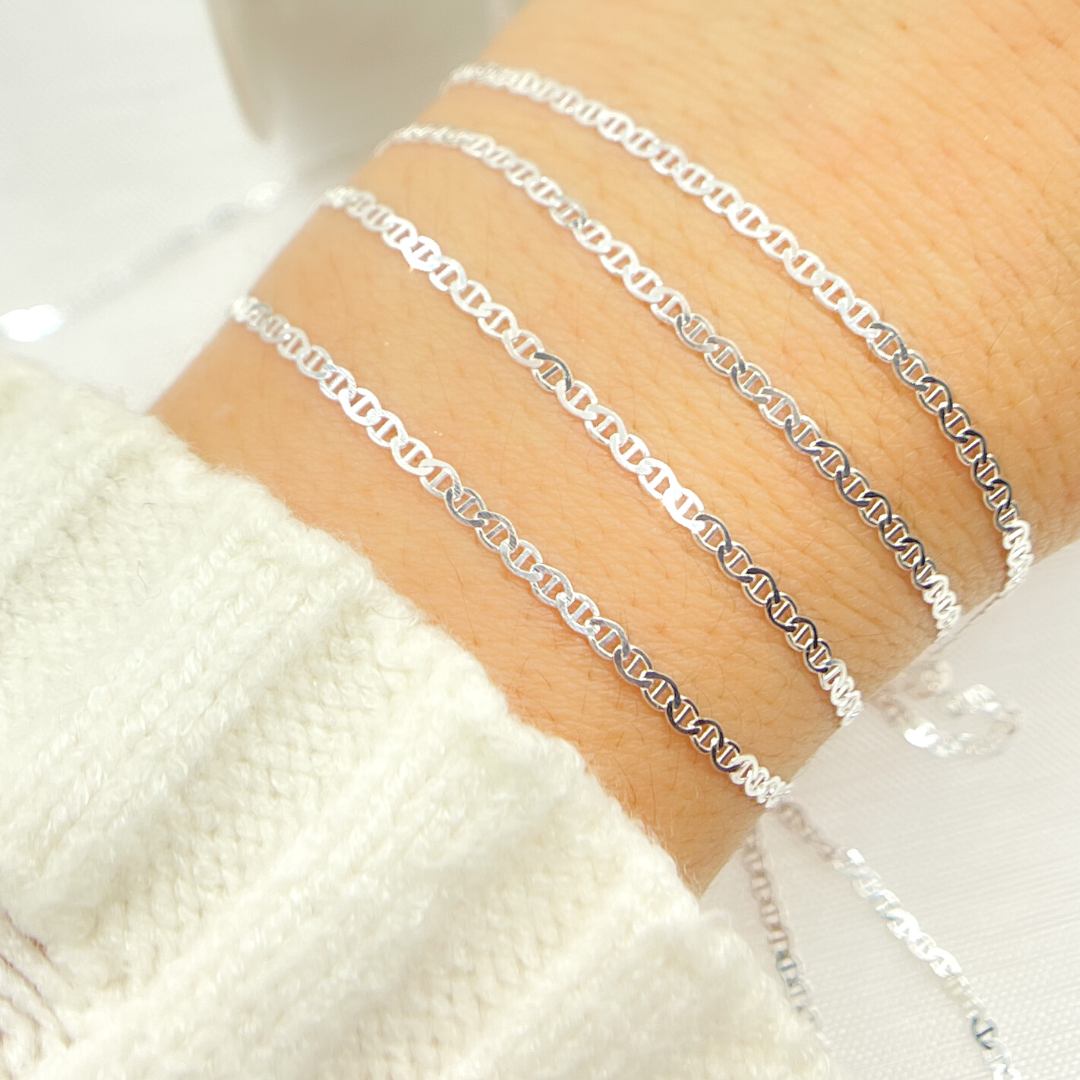 Jewels & Chains - Wholesale Link & Chain Necklace - Z13SS. Sterling Silver Marina Chain1