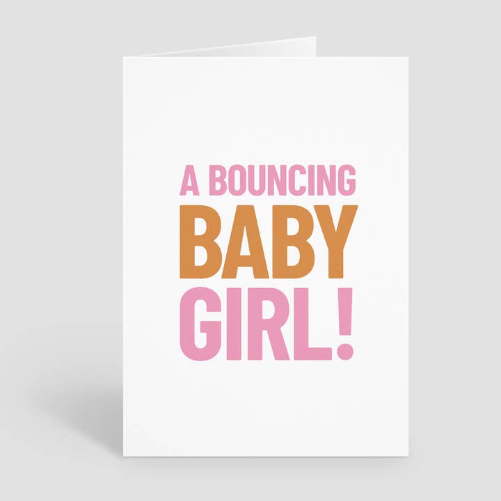 Neonata, Biglietto di Auguri per Bambina per la vendita all'ingrosso da parte di Y Studio