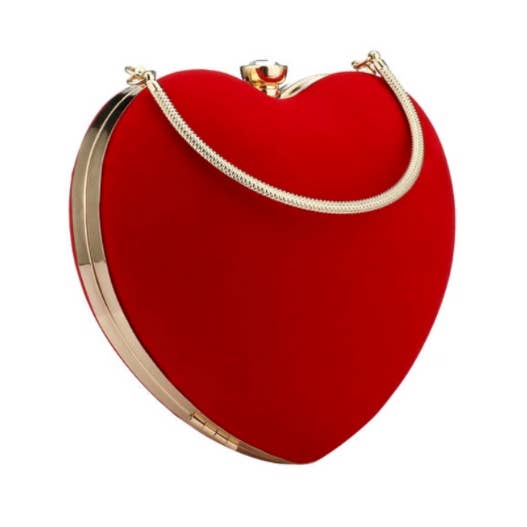 Dakopazh - Wholesale Crossbody Bag - Women's - Valentines Day Fun Fancy Rhinestone Purse Clutches Mixed Lot