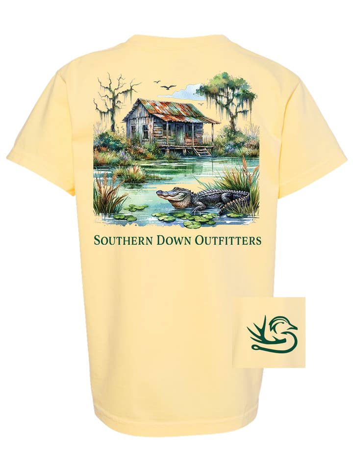 Camiseta Swamp Shack para jóvenes para venta al por mayor de Southern Down Outfitters