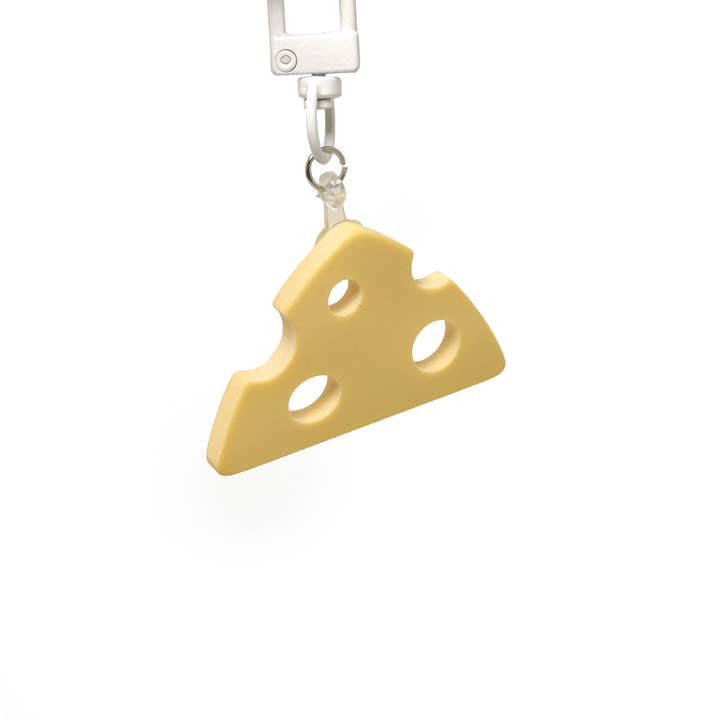 Rainbow Unicorn Birthday Surprise - Wholesale Keychain - Unisex - Swiss Cheese Slice Keychain – Fun Food Bag Charm1