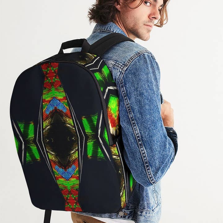 Grote rugzak Tushka Eye voor wholesale door Fridge Art Boutique