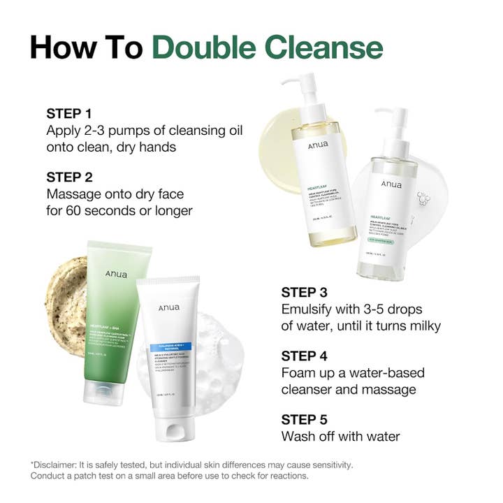 MEHIAZ - Wholesale Facial Cleanser - Anua Heartleaf Pore Control Cleansing Oil – 200ml6