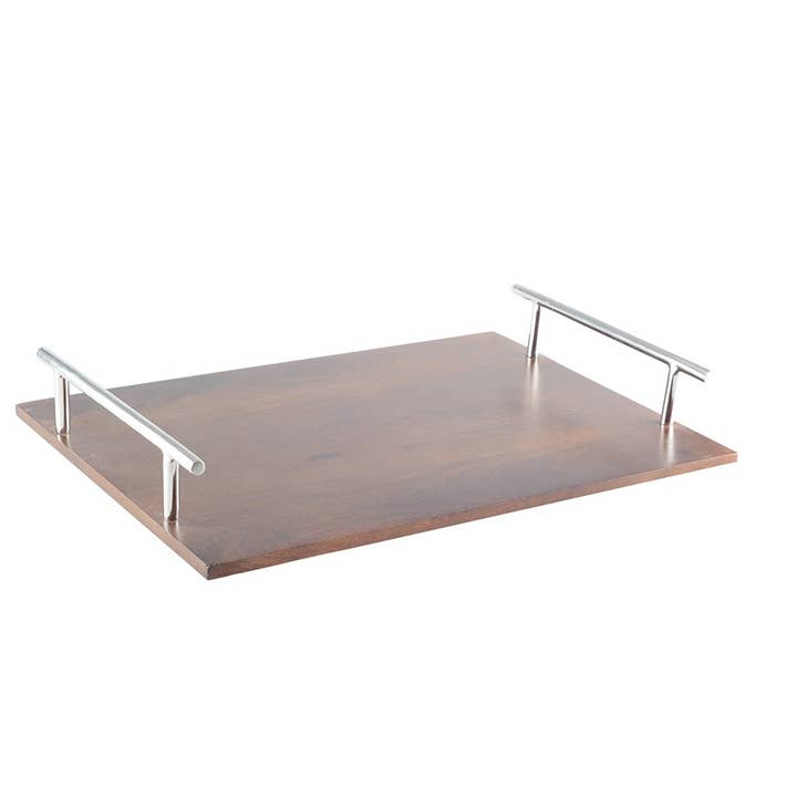 Vassoio in legno modello grande 56x38x6,5 cm per la vendita all'ingrosso da parte di AULICA