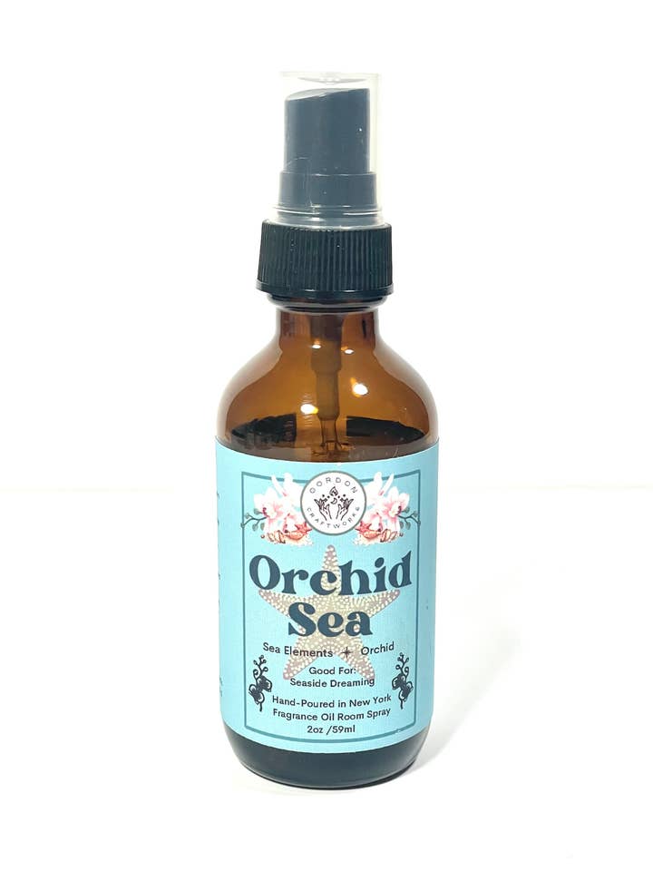 Orchid Sea Room Spray -2oz for wholesale by Gordon Craftworks