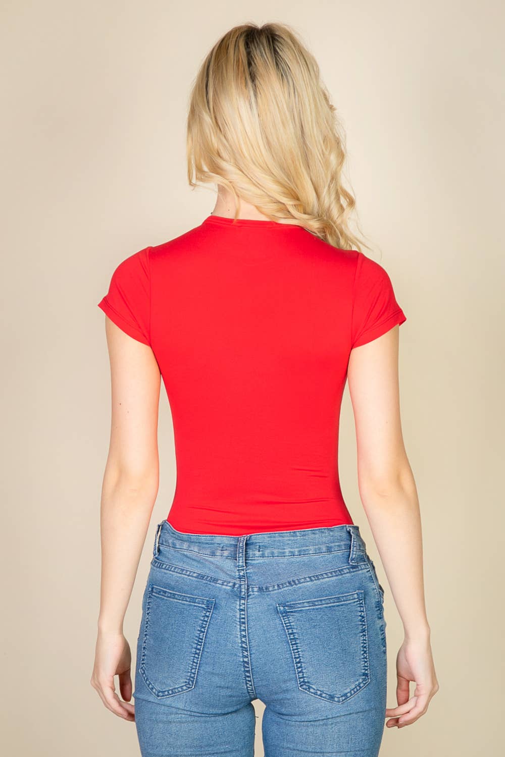 CAPELLA APPAREL - Wholesale Bodysuit - Women's - Short Sleeve Crew Neck Bodysuit25