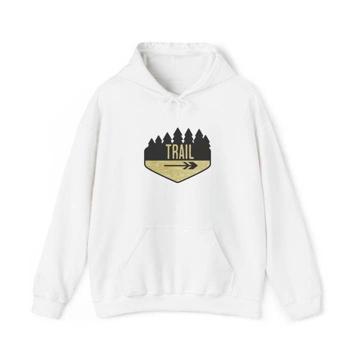 Restored By Nature Company - Wholesale Hoodie - Women's - Hiking Trail Sign Hoodie – Cozy Cotton-Blend Adventure Sweat29