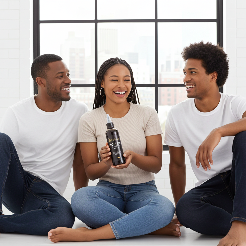 S-Secrets - Wholesale Hair Oil - Coffee Hair Growth Oil 4oz - Scalp Stimulator with Herbs, Biotin & Essential Oils for All Hair Types15