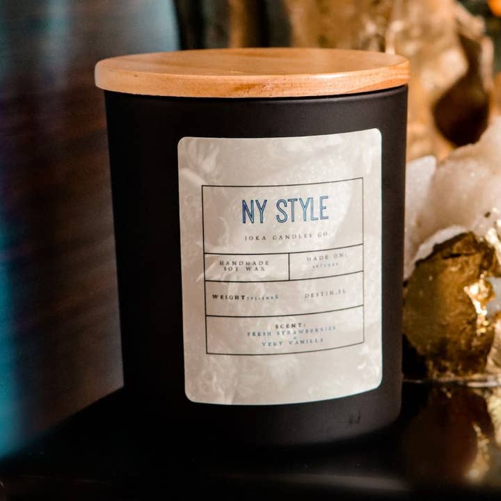 NY Style for wholesale by Joka Candles Co.