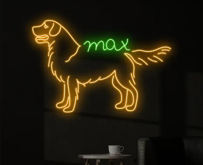 Glow Neon - Wholesale Neonbord - Aangepaste naam Neon Logobord, personaliseer Neon Led Sign Decor5