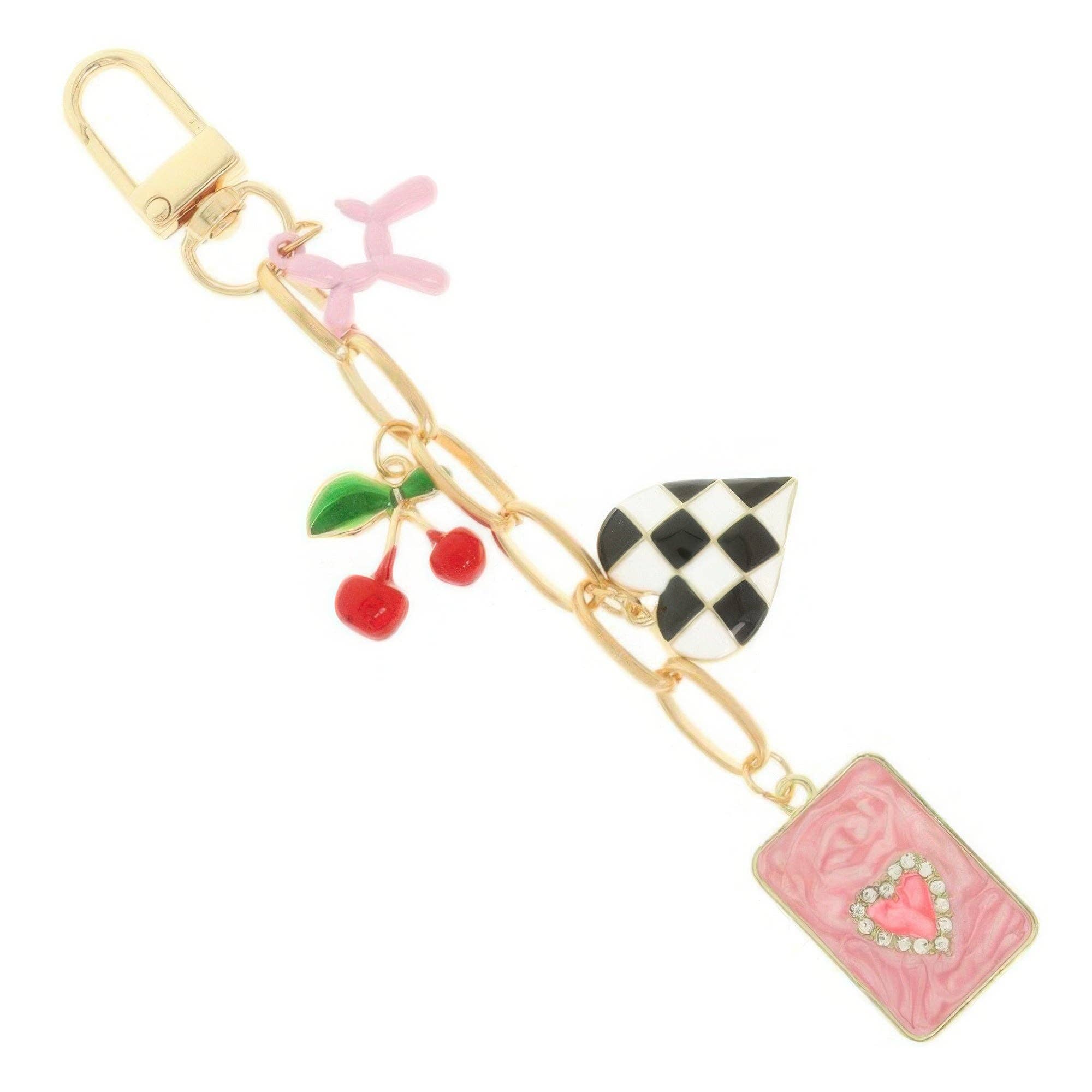 CC Wholesale Clothing - Wholesale Keychain - Women's - Girl Theme Bag Charm Keychain1