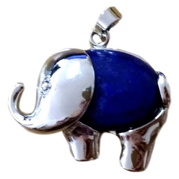 Elefanten-Anhänger aus Lapislazuli für den Großhandel von WLM