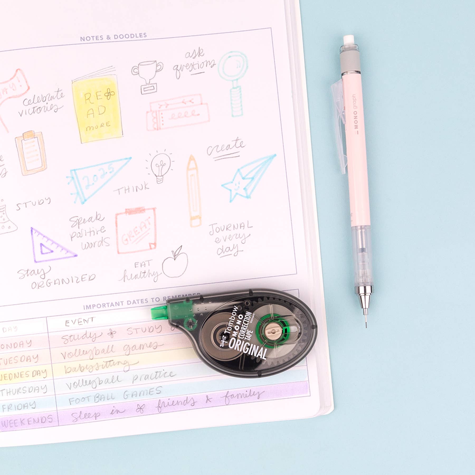 Tombow - Wholesale Tape - MONO Correction Tape Original, 2 Pack7