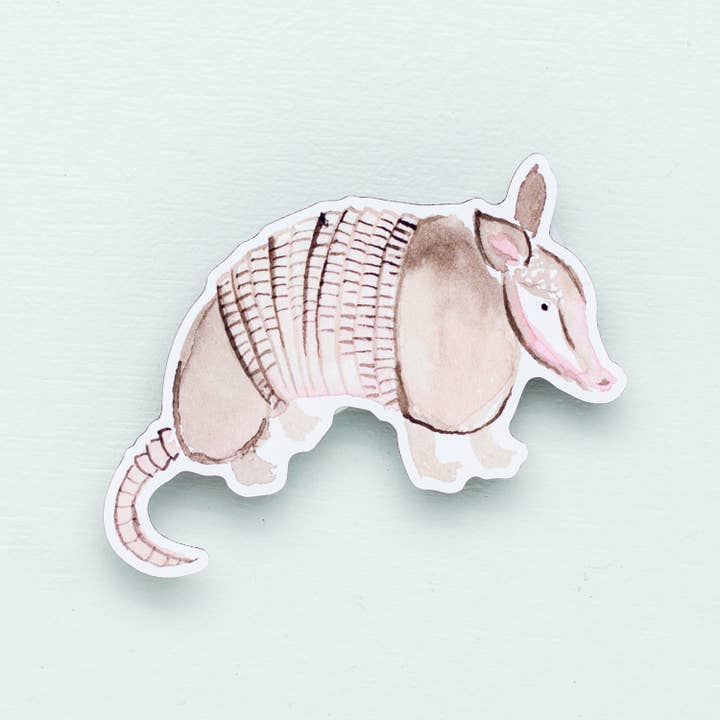 Armadillo Magnet for wholesale by kathyphantastic
