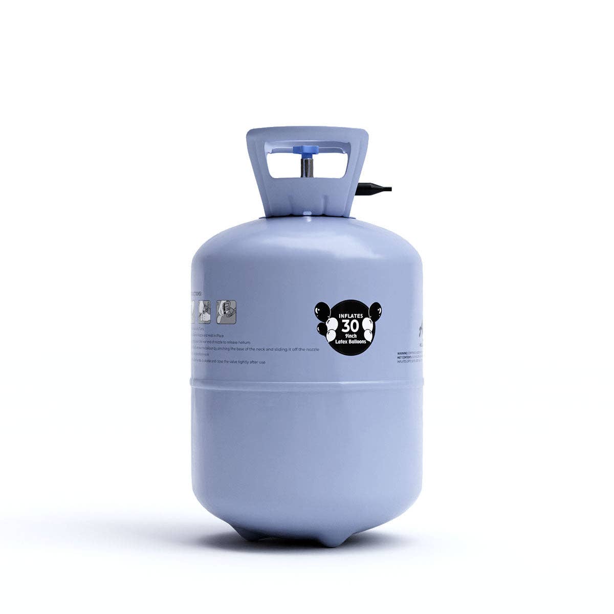 Airloons - Wholesale Balloon - 9.5 inch Classic Helium Tank Kit(for up to 30 balloons)18