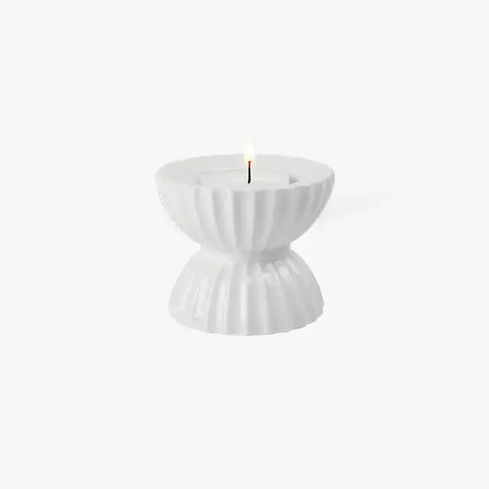 Danish Design Collective - Wholesale Candle Holder - Lyngby Porcelæn - Tura - Decorative Porcelain Candle Holder6