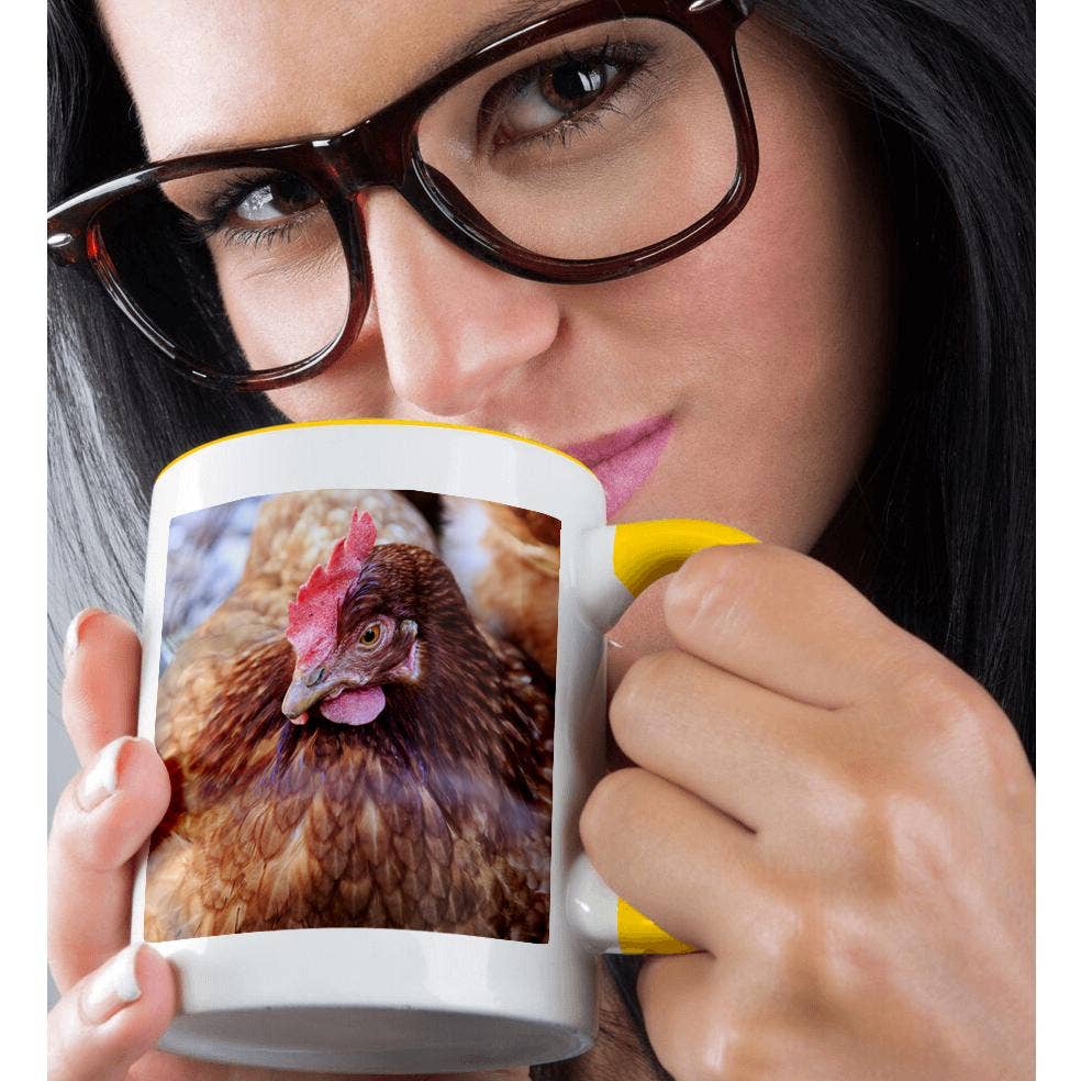 3dRose - Wholesale Coffee Mug - 3dRose, Spain, Balearic Islands, Mallorca. Chicken., Mug1
