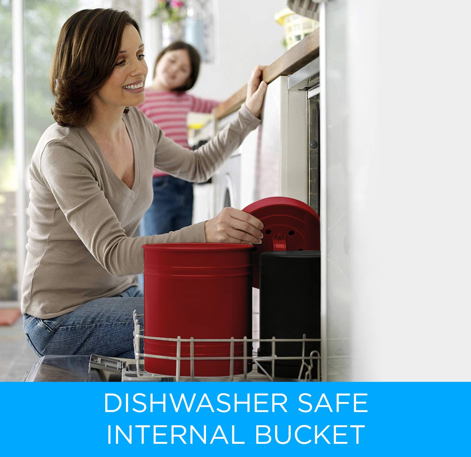 Cooler Kitchen - Wholesale Kitchen Tool/Gadget - Cooler Kitchen 3-Liter Kitchen Compost Bin w/ EZ-No Lock Lid8