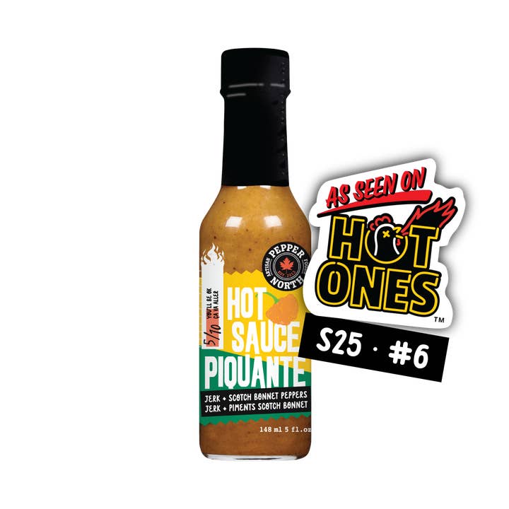 Jerk + Scotch Bonnet Peppers Hot Sauce for wholesale by Pepper North Artisan Foods
