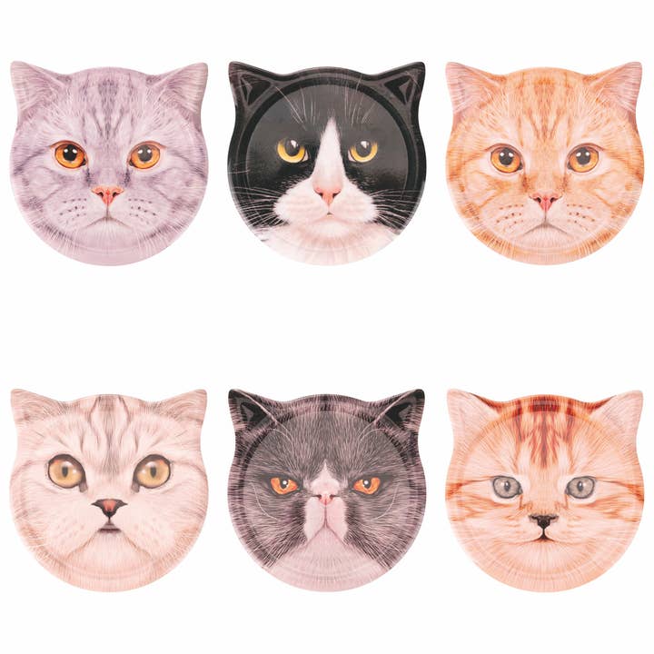 KATZEN GESICHT FLIESE DEKOR 10,5X10,8CM 6ASS. für den Großhandel von VdE Tivoli 1996