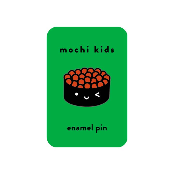 Mochi Kids - Wholesale Lapel Pin/Button - Kids - Ikura Sushi Enamel Pin