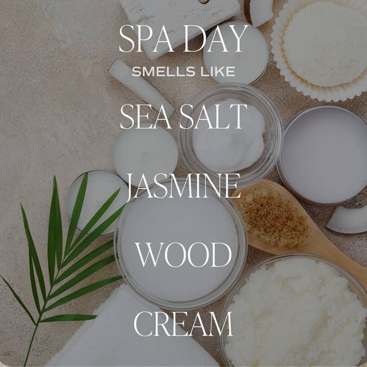 Sweet Water Decor - Wholesale Jar/filled candle - Spa Day 9 oz Soy Candle - Home Decor & Gifts3