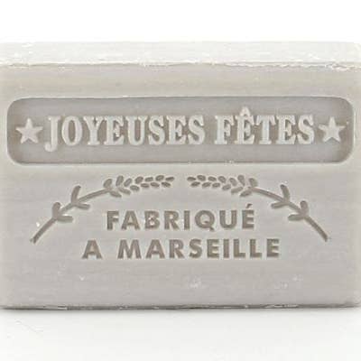 French Soap Wholesale - Wholesale Bar Soap - 125g French Christmas Soap - Silver1