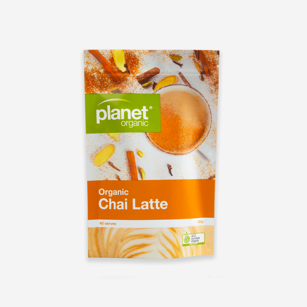 Planet Organic - Wholesale Health/Detox Tea - Chai Latte 100g0