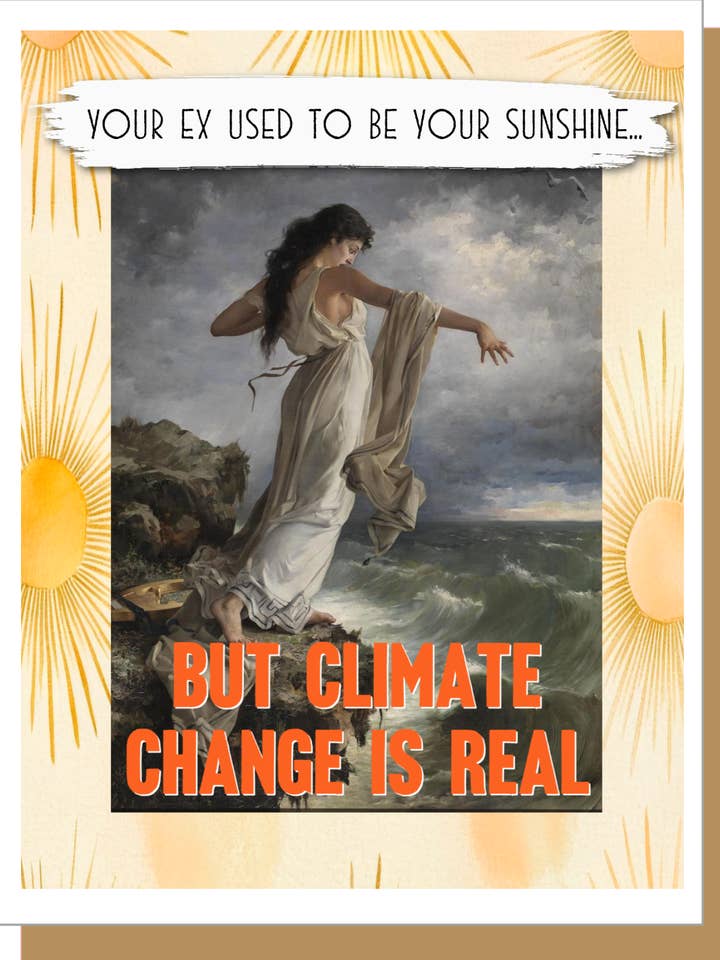 Climate Change - Everyday Card for wholesale by Ümlaut Brooklyn