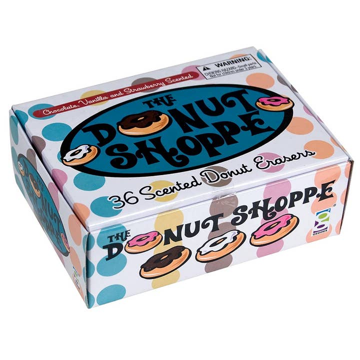 Geddes - Wholesale Eraser - Donut Shoppe Scented Eraser 36/ds