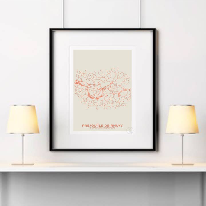 Poster Ruhys Peninsula voor wholesale door Prao Studio