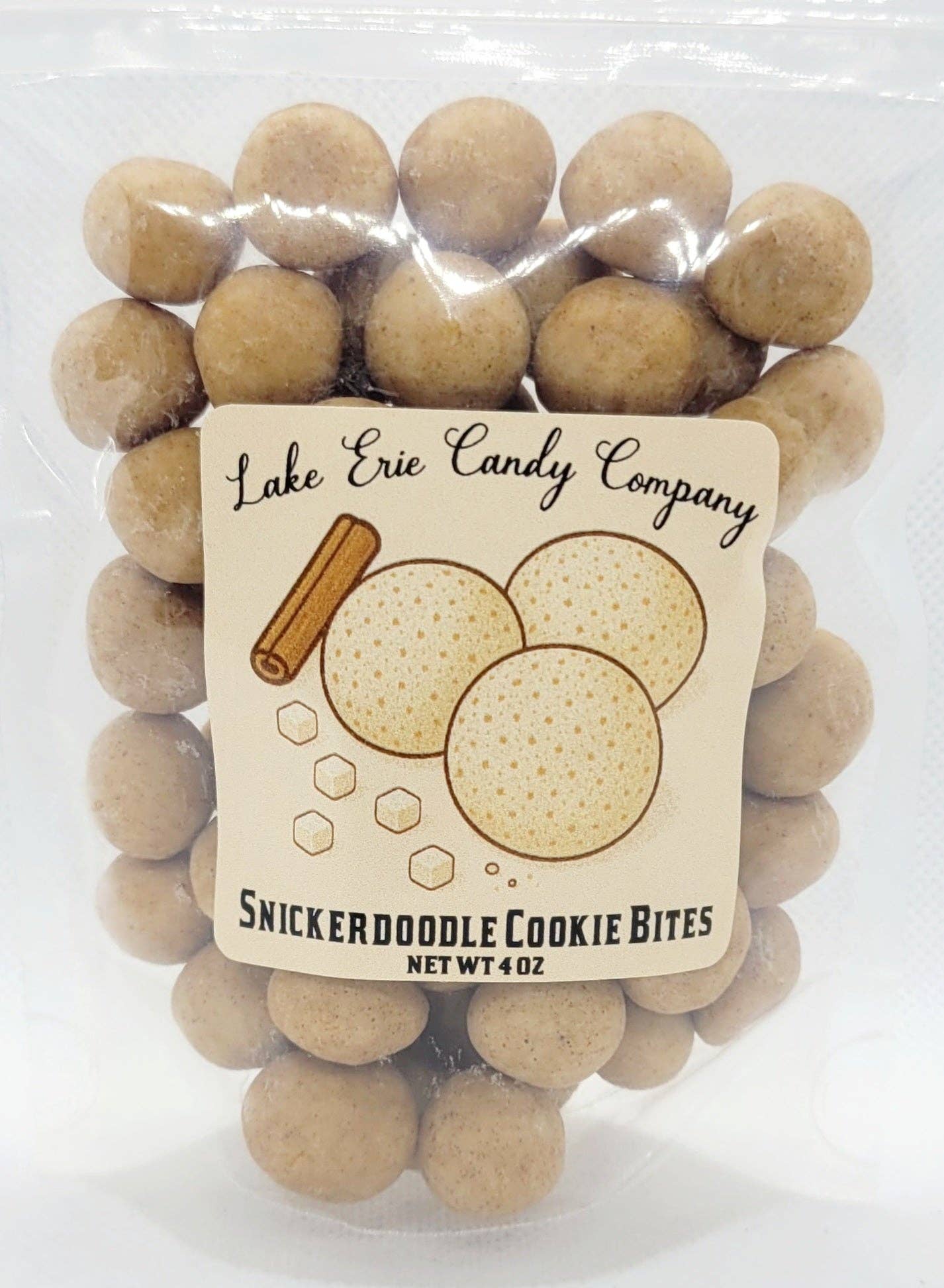 Lake Erie Candy Company - Wholesale Cookie - Snickerdoodle Cookie Bites0