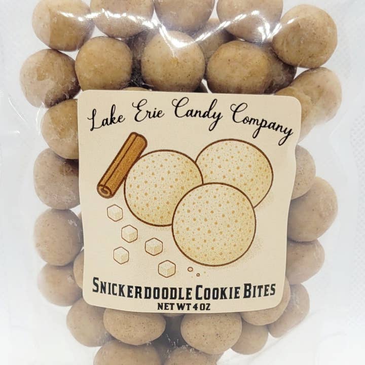 Lake Erie Candy Company - Wholesale Cookie - Snickerdoodle Cookie Bites