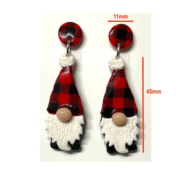 Happy Gauges - Wholesale Gauge/Plug Earrings - Gauge Hiders, Buffalo Plaid, Gnomes, Hiders, Dangle Gauges