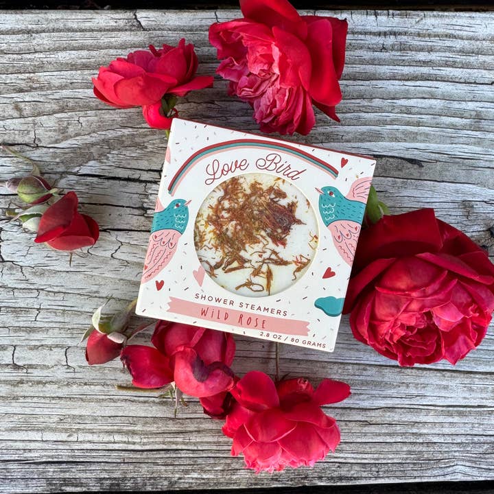 Sow the Magic - Wholesale Shower steamer/bomb - Love Bird Wild Rose Shower Steamer Set5