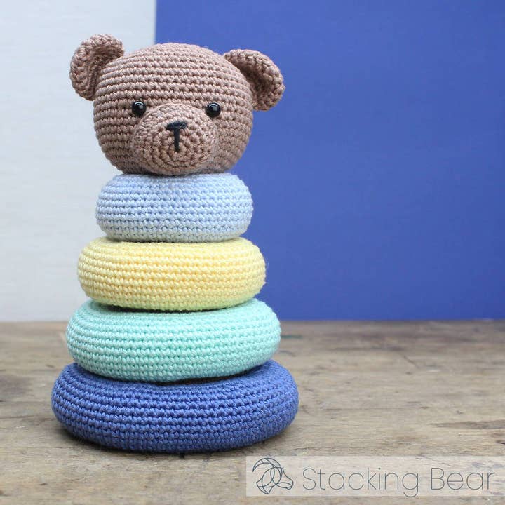 Hardicraft USA - Wholesale DIY Craft Kit - DIY Crochet Kit - Stacking Bear