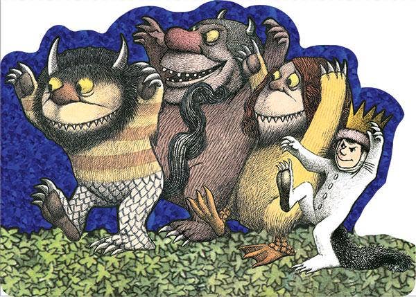 Paper House Productions - Wholesale Birthday Card - Where the Wild Things Are Foil Card0