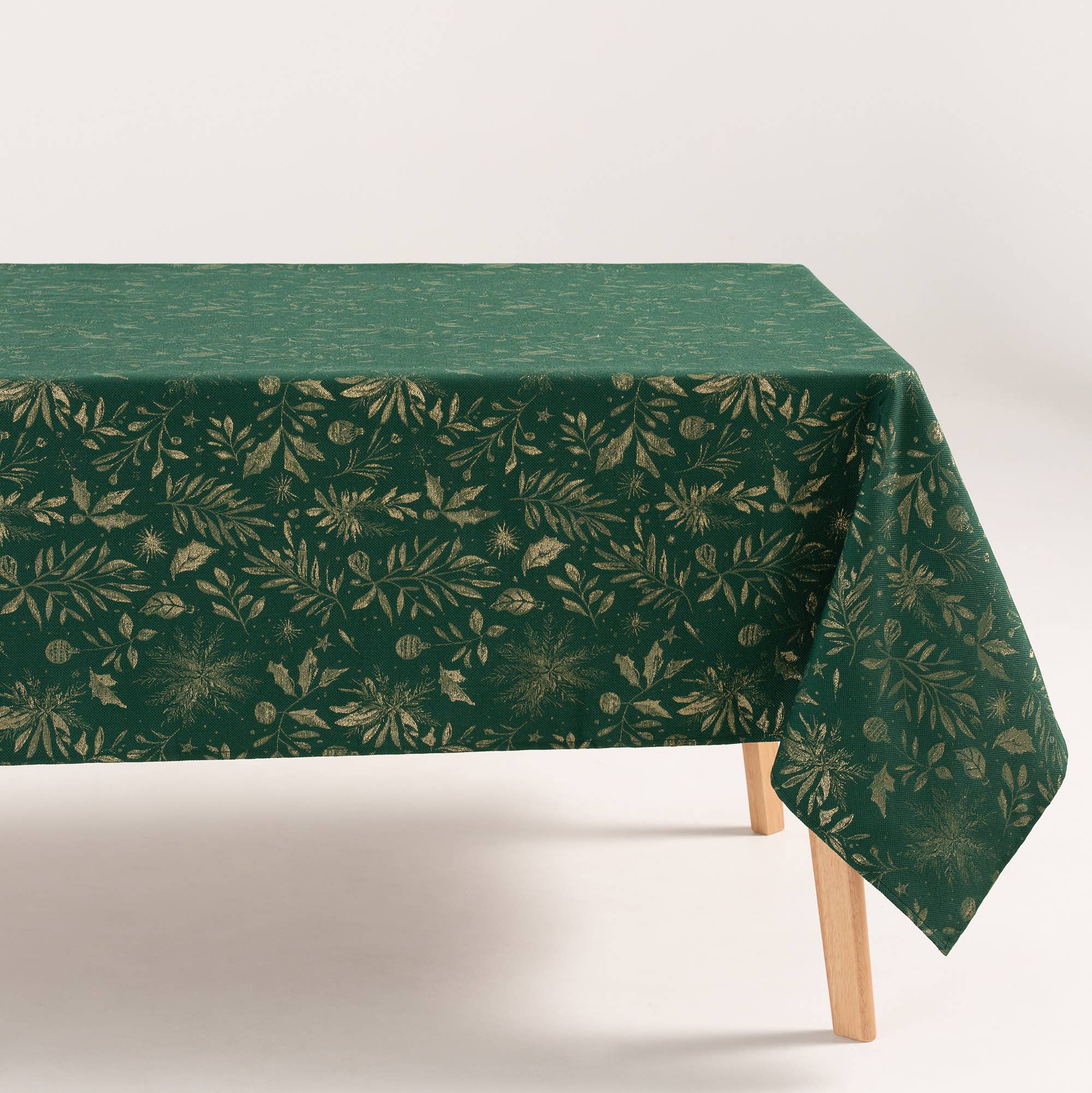 GAMUSI - Wholesale Tablecloth - Christmas tablecloth cotton jacquard FLENOR16