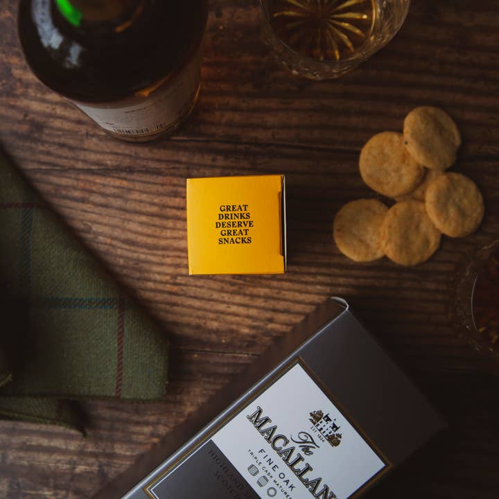 The Drinks Bakery - Wholesale Crackers - Drinks Biscuits - Lancashire Cheese & Spring Onion 110g8